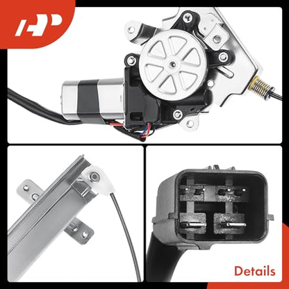 A-Premium Front Passenger Side Power Window Regulator with Motor (6-Pin) - style: Front Passenger Side (RH)