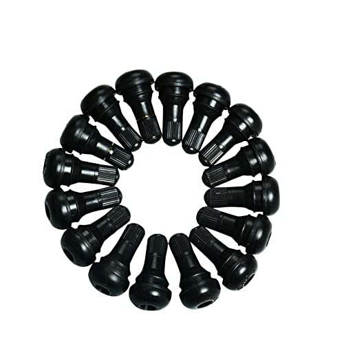 100PCS TR415 Snap-in Tire Valve Stem 1 1/4" - .625" Valve Hole Short Fat - color: 100PCS, size: TR415