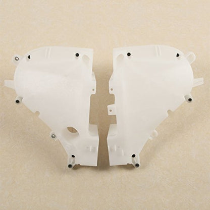 Front Outer Inner Batwing Upper Fairing Cowl with Speaker Enclosure Cover Fit for 2014-later Harley Davidson Touring Electra Glide Street Glide and Trike models