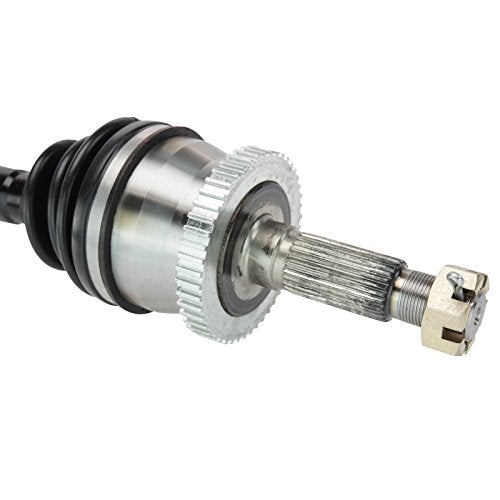 TRQ Front Driver & Passenger Side 2 Piece CV Axle Assembly Set (WITH - style: CSA82449