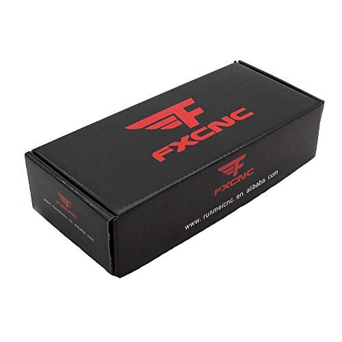 FXCNC Adjustable Brake Clutch Levers for YFM700 Raptor 700R 2000-2006, Banshee 350 YFZ350 2002-2008, Wolverine 350 YFM350FX 2002-2005,Blaster 200 YFS200 2004-2006,WR125/250/500 1991-95 - color: Gray Lever with Gold Adjuster