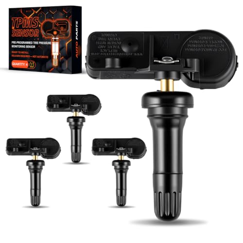 433MHz TPMS Sensor Pre-Programmed 4PCS Fits Dodge/Ram