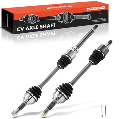 A-Premium Front CV Axle Shaft Assembly for Nissan Models - style: Front Driver and Passenger Side