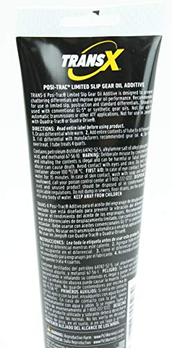 K & W Automotive Products Trans-X Posi Trac Limited Slip Gear Oil Additive - 7 Fl Oz