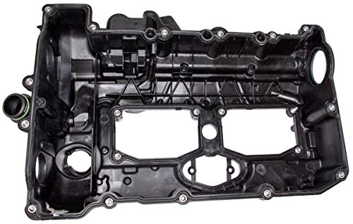 Rein VCE0103 OE Replacement Valve Cover for Select BMW Vehicles with 2.0L 4-Cylinder Engine - with Gasket and Hardware, Multi