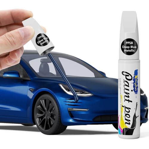 PPSB Deep Blue Metallic Touch Up Paint Compatible with Tesla - color: Deep Blue Metallic - PPSB