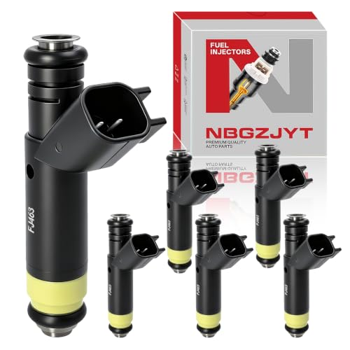 6PCS Fuel Injectors Compatible with Ford Ranger Mazda B3000 3.0L - size: FJ463