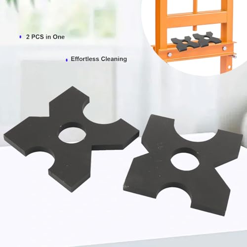 7.09 * 7.09 * 0.63 in H-shape Hydraulic Shop Press Plates, 20T Load-bearing