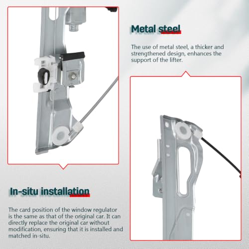 FINDAUTO 751-600 Power Window Regulator for 2011-2014 for Ford for F-150