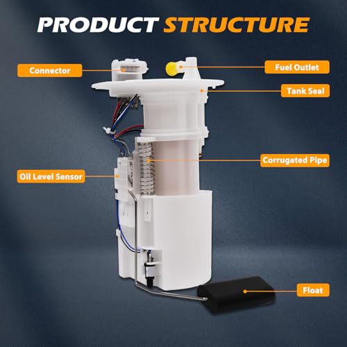 E8534M Fuel Pump Module Assembly Suitable for G35 M35 M45 350Z V6 3.5L OE FG1084, P76334M, 2202-496321 - size: E8534M-size: 35cm