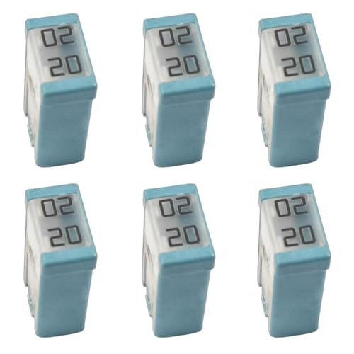 20A 32V Mini Slotted Automotive MCASE Shaped Cartridge Fuse Kit - size: 20A