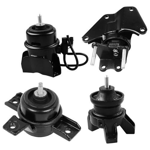 4PCS Engine Motor Mount Set for Hyundai Santa Fe SE 2007-2009 3.3L - size: SE 2007-2009 3.3L