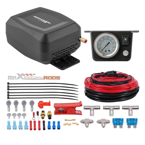 maXpeedingrods On Board Air Compressor System Air Spring Compressor Kit