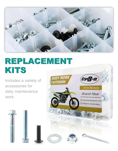 330 PCS Bodywork Bolt Kit Fit for RMX250 RM-Z250 RM-Z450 RMX450Z