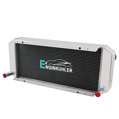 Racing Radiator Replacement for Bobcat Skid Steer 653 751 753 763 773 7753 S130G Series 666384/6666384 Cooling 3-Core All Aluminum
