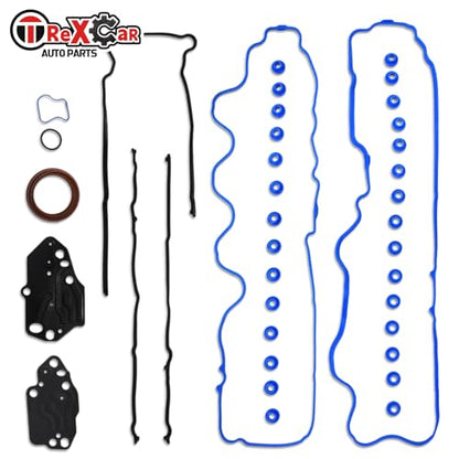 Left & Right Camshaft Rocker Arms Lifters Kit Fits Ford F150 5.4L F250 F 350 4.6L 3V for 2004-2012 Expedition Explorer Mu-stang Mer-cury Moun-taineer Lin-coln Mark LT - color: Cam kit
