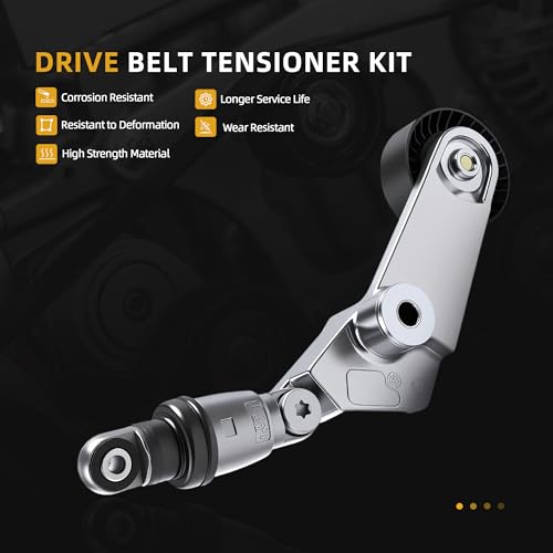 Serpentine Drive Belt Tensioner Kit #38286 - size: 1998-2002 for Corolla/Celica