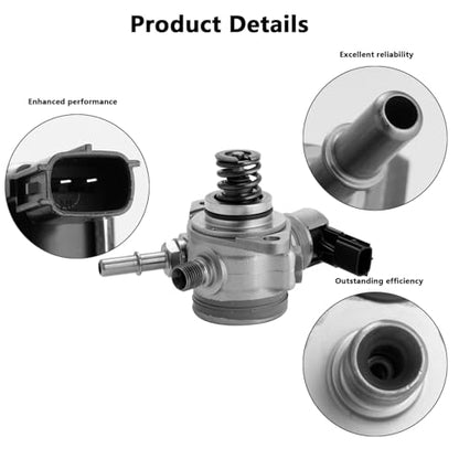 CM5Z-9350-CB High Pressure Fuel Pump Compatible with Ford Focus 2012-2018 2.0L L4 For # HP16412 FI1515 HM10009 - size: CM5Z-9350-CB