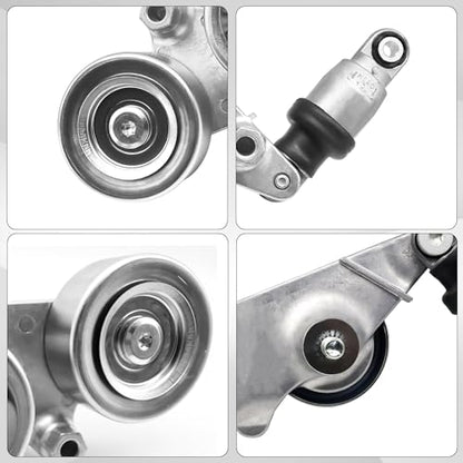 39092 Belt Tensioner Assembly with Pulley Only for V6 Engine