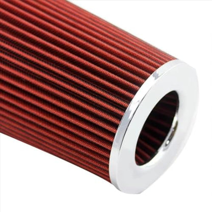 Car Cold air intake filter 3“ High Flow Filter Fits Cars Trucks SUVs - size: 76mm3 Inch 3.5