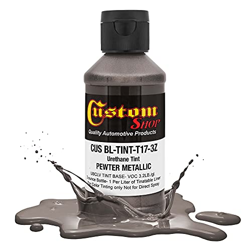 Custom Coat 3 Ounce, Pewter Metallic, Bed Liner Tint Concentrate - color: Pewter Metallic, size: 3-Ounce (Pack of 1)