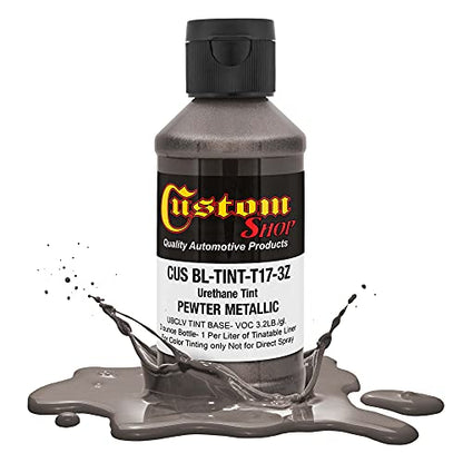 Custom Coat 3 Ounce, Pewter Metallic, Bed Liner Tint Concentrate - color: Pewter Metallic, size: 3-Ounce (Pack of 1)