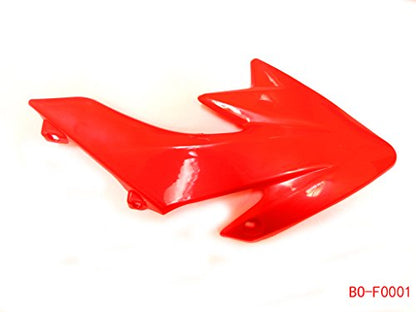 Plastic Fairing Fender Kit for Honda CRF50 XR50 CRF 50 XR 50 SSR SDG 107cc 125cc Chinese Dirt Pit Bike (Red) - color: Red