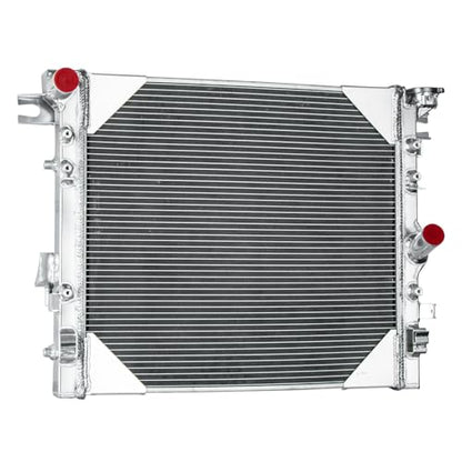 3 Row Radiator For 2007-2018 Jeep Wrangler JK V6 3.6L 3.8L 2008 2009 2010 2011 2012 2013 2014 2015 2016 2017 Aluminum Radiators Shroud Fan - size: 3 Row Radiator Shroud Fan