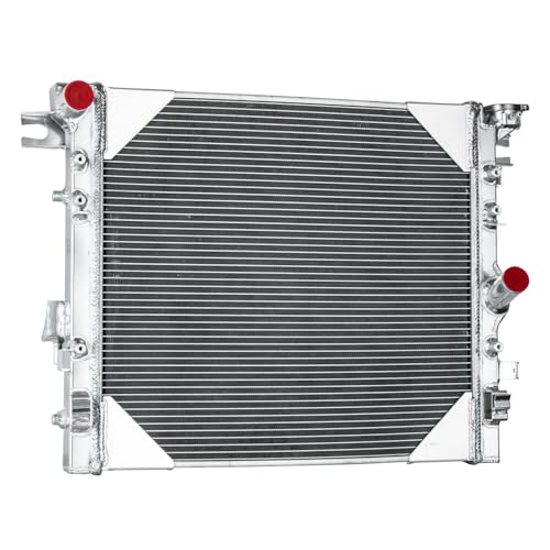 3 Row Radiator For 2007-2018 Jeep Wrangler JK V6 3.6L 3.8L 2008 2009 2010 2011 2012 2013 2014 2015 2016 2017 Aluminum Radiators Shroud Fan - size: 3 Row Radiator Shroud Fan