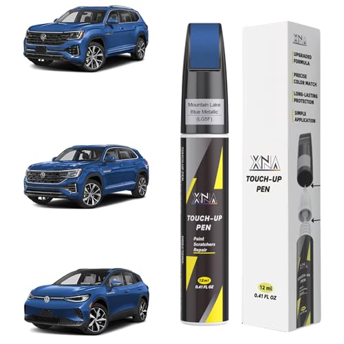XNA Mountain Lake Blue Metallic(LG5F) for Volkswagen Touch Up Paint - color: Mountain Lake Blue Metallic(LG5F) for 2024-2026 Atlas/2025-2026 Atlas Cross Sport/2025-2026 ID.4
