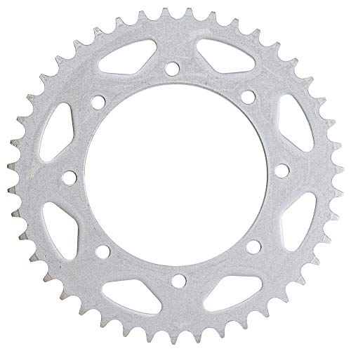 NICHE Drive Sprocket Chain Combo for Kawasaki KLR650 Front 15 Rear 43 Tooth 520V-X X-Ring 106 Links - size: X-Ring Chain