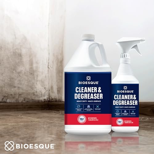 Bioesque Heavy Duty Multi-Surface Cleaner & Degreaser Concentrated Professional Formula, 55 Gallon (Pack of 1) - size: 7040 Fl Oz (Pack of 1)