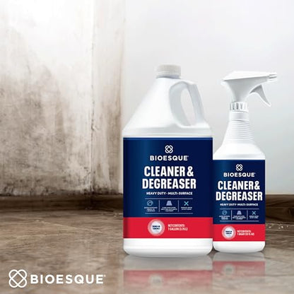 Bioesque Heavy Duty Multi-Surface Cleaner & Degreaser Concentrated Professional Formula, 55 Gallon (Pack of 1) - size: 7040 Fl Oz (Pack of 1)
