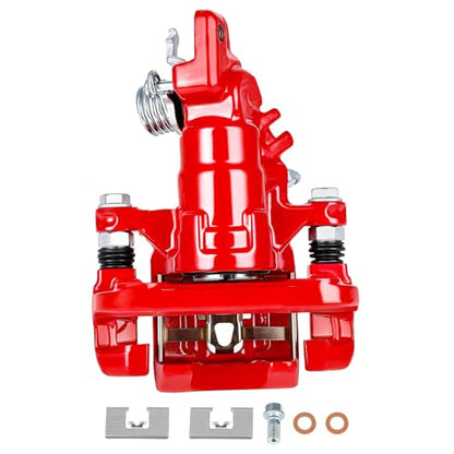 SCITOO 19-B2069 Rear Left Disc Brake Caliper With Bracket Red - size: Rear Driver[19-B2069]Red