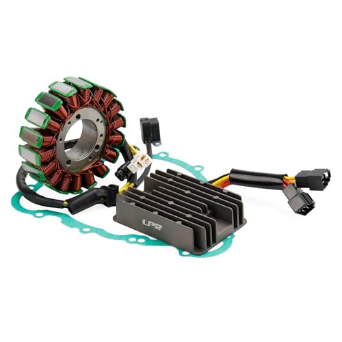 MAD HORNETS Magneto Coil Stator + Voltage Regulator + Gasket Assy For Daytona 675, 675R & SE 2006-2012