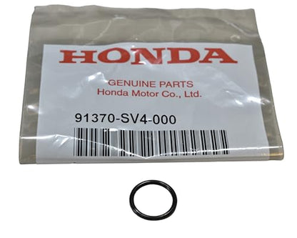 Honda 08285-P99-0CZA3 Ultra Power Steering Fluid - 2 (x3) + 91370-SV4-000 High Pressure Black Rubber Outlet O Ring Seal + 91345-RDA-A01 Low Pressure Orange Rubber Inlet O Ring Seal