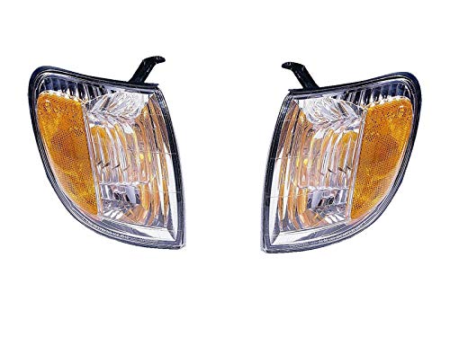 APA Replacement Headlight with Signal Light 00 01 02 03 04 2000 2001 2002 2003 2004 Tundra Set Passenger RH + Driver LH - color: 2000-2004 Tundra (Regular, Access Cab) Combo