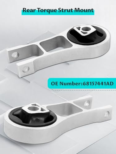 3PCS Engine and Transmission Mounts Set for Cherokee 2014-2021 68192831AF