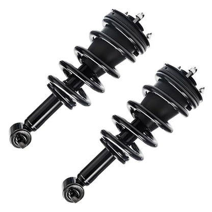 Detroit Axle - 6pc Struts Shocks Kit for 2014-2018 Chevrolet Silverado 1500 - size: 6AQS47492-V1/ strut shock sway kit