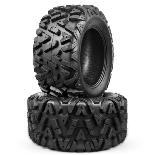 PROPARTS Set of 2 26x11-14 All-Terrain ATV UTV Tires, 6-Ply 26x11x14 Tire for Off-road, Trail, Mud, and Sand, Tubeless - size: 26x11-14