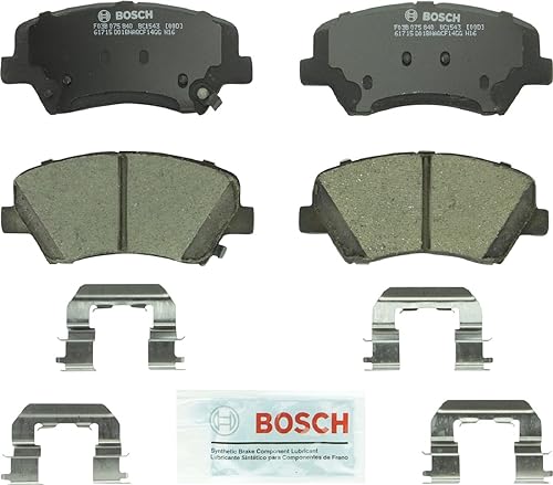 BOSCH BC1543 QuietCast Premium Ceramic Disc Brake Pad Set - Front