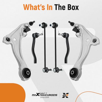maXpeedingrods 6Pcs Front Suspension Kit for Nissan Maxima 2009-2014 - size: 6Pcs