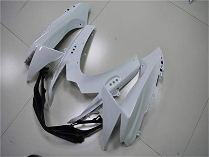 YTL White Full Fairing Fit for Suzuki 2011-2026 GSXR 600/750 - color: 020 White