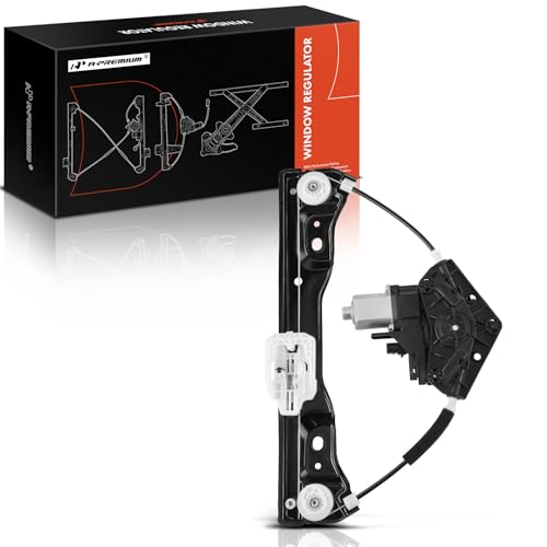 A-Premium Rear Passenger Side Power Window Regulator with Motor (2-Pin) - style: Rear Passenger Side (RH)
