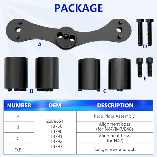 ZKTOOL Engine Lock Balance Shaft Alignment Timing Tool Kit - color: Engine Balance Shaft Timing Tool