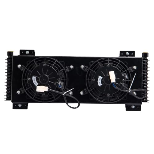 Transmission Oil Cooler Shroud Fan for Tru-Cool 40,000 40k GVW Low-Pressure Dr LPD47391 Black