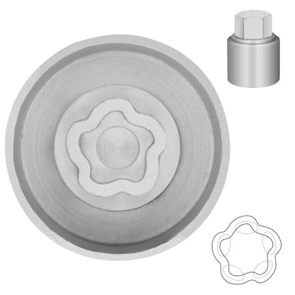 807 Wheel Locking Nut Key for Jeep, ID 29mm Lug Removal Tool - size: 807