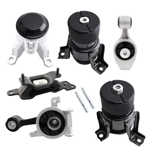 Engine Motor Mount and Transmission Mount kit Compatible with Altima - size: A4355HY A4365HY A4356HY A7362 A7386 A7383