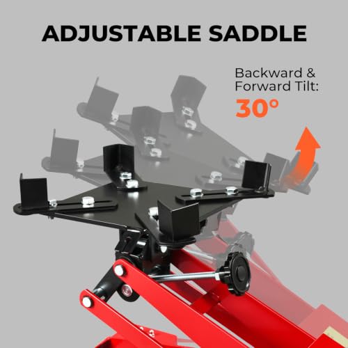 1/2 Ton Transmission Jack 1100 LBS Low Profile Hydraulic