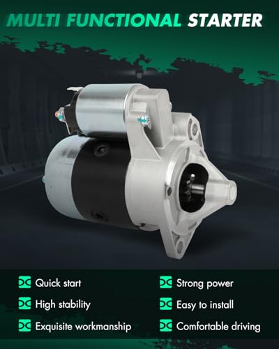 SCITOO Starter Fit For Nissan 720 1981-1982 (Manual Transmission) 16805N - style: 23300-W0411